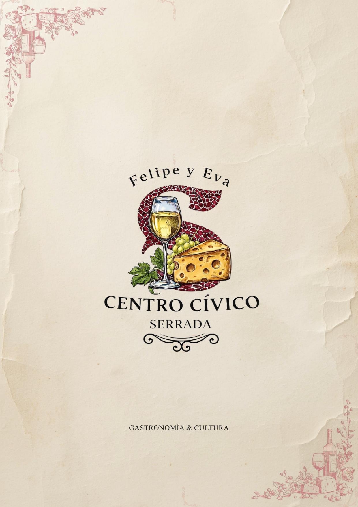 Portada de la carta del Centro Cívico Serrada